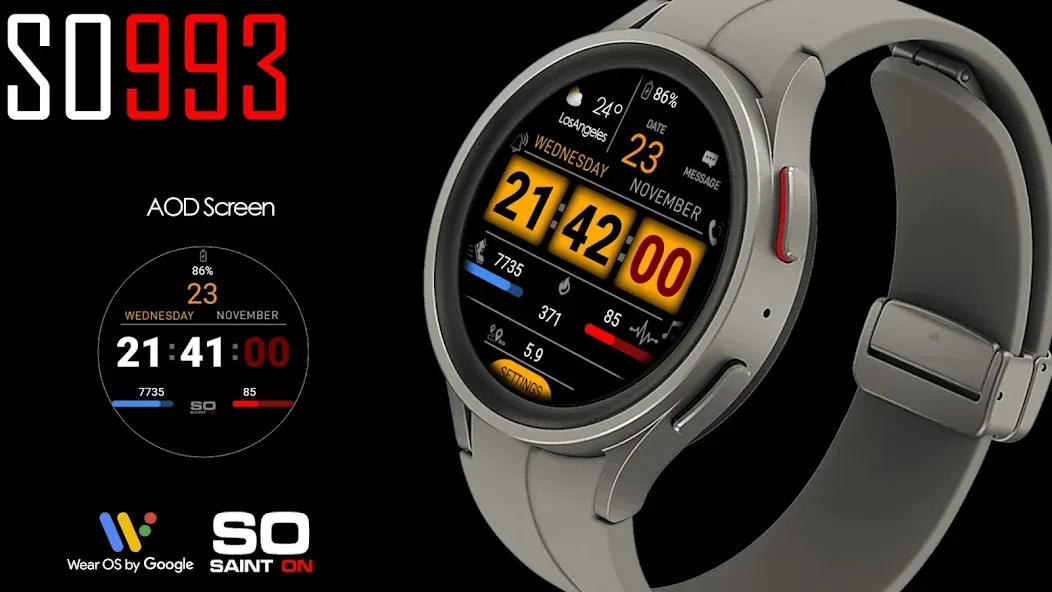 SO993 Watchface screenshot 25