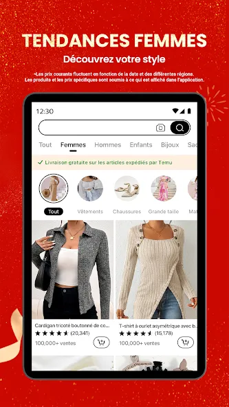 Temu : Achats et Mode en Ligne screenshot 8