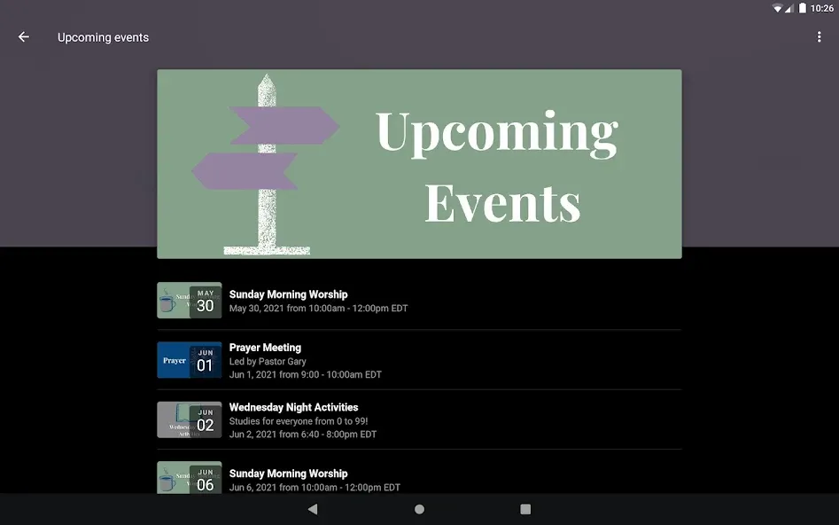 Calvary Baptist Ball Ground screenshot 8