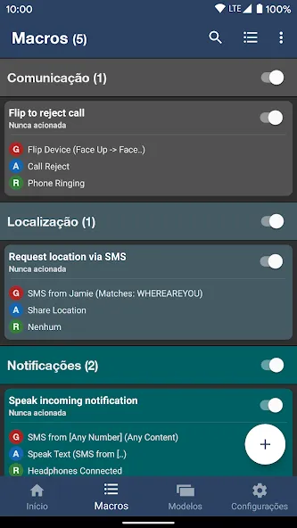 MacroDroid - Automação screenshot 3