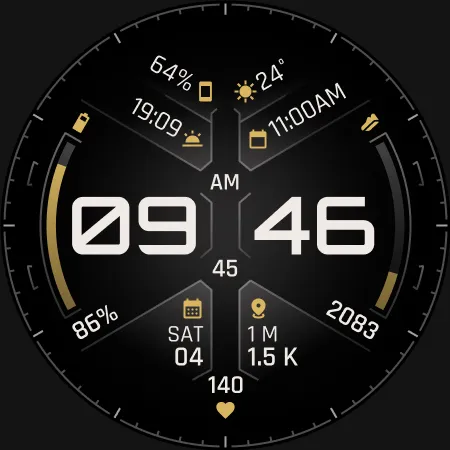TKS 17 Surge Watch Face screenshot 11
