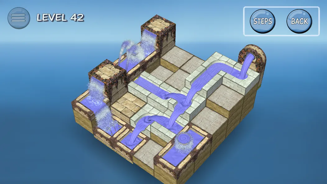 Flow Water Fountain Puzle 3D screenshot 6