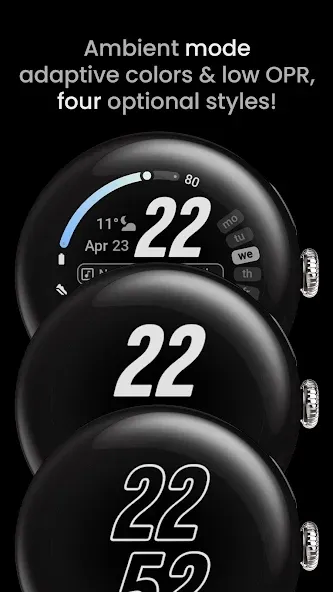 Stealth Watch Face screenshot 5