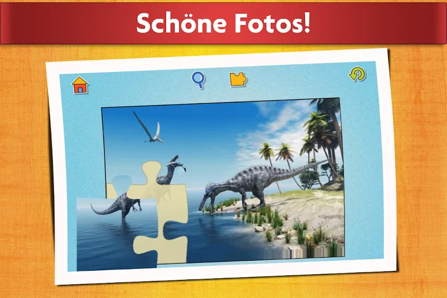 Spiel Dinosaurier Puzzlespiel screenshot 10