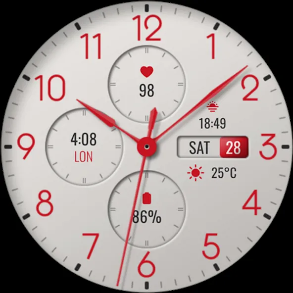 Watch face 10h08.com #133 screenshot 31