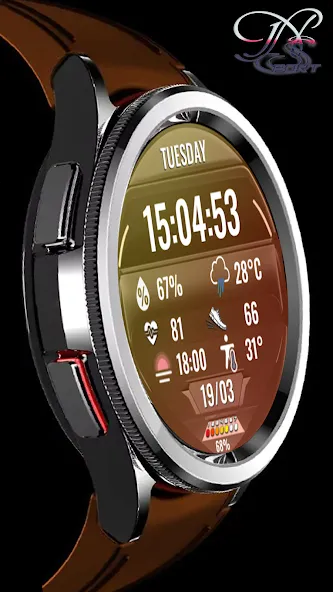 N-SPORT692 Big Dial Watch Face screenshot 4
