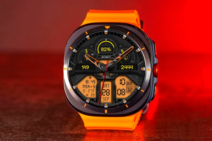 Hybrid NIKANA WS39 Watch face screenshot 3