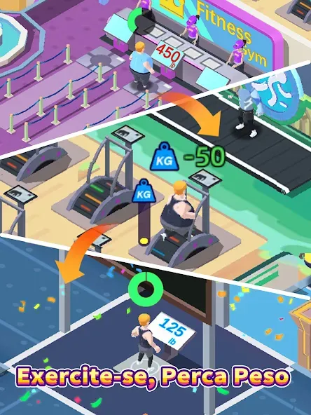 Clube de Fitness Tycoon screenshot 7