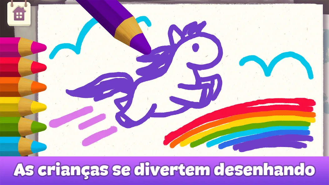 Jogos de Desenhar e Colorir screenshot 1