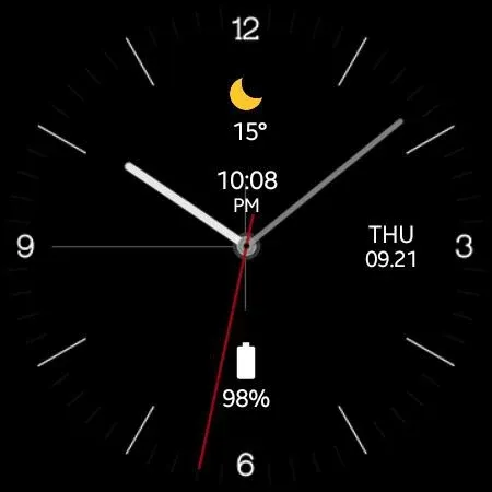 Virtuous Night - watch face screenshot 21