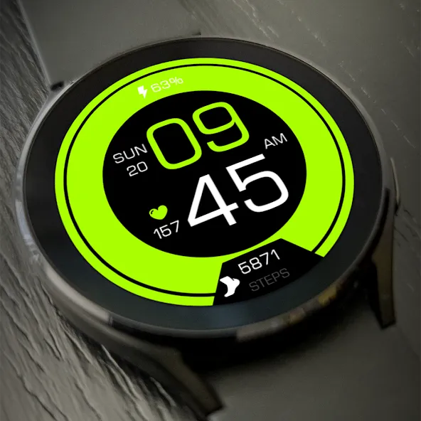Key081 Classic Watch Face screenshot 2