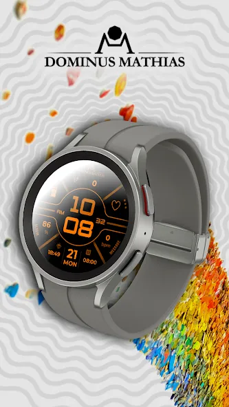 DM027 High-tech Digital Face screenshot 2