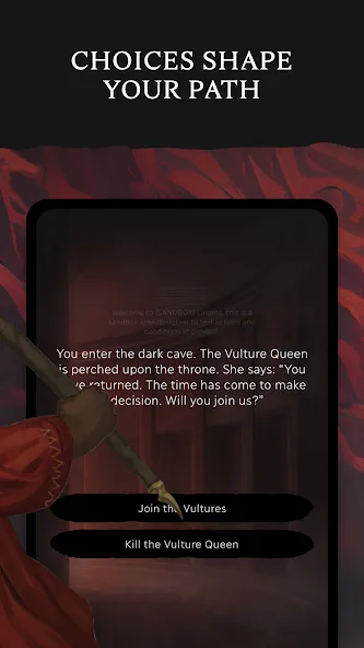 Eldrum: Red Tide - Text RPG screenshot 2