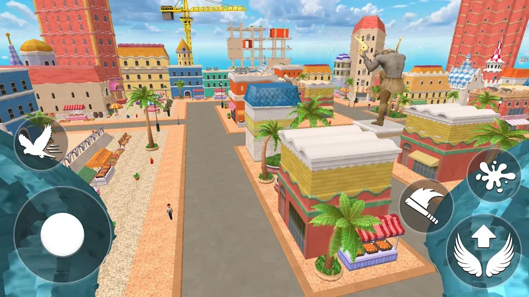 I am Naughty: Flying Sky Bird screenshot 7