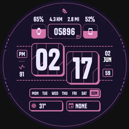 TKS 05 Borderline Watch Face screenshot 13