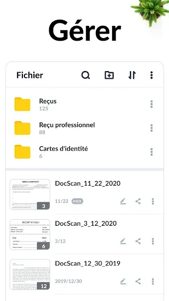 Appli de scan PDF -Scanner PDF screenshot 6