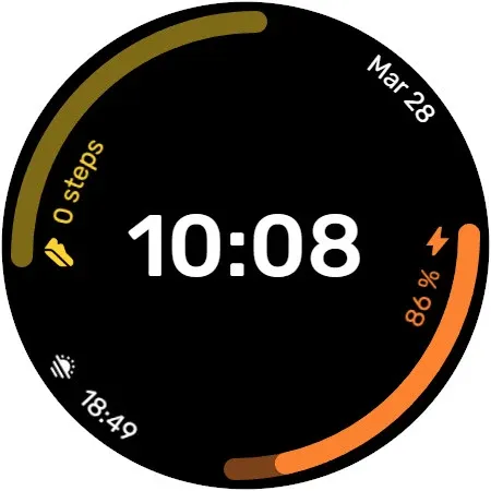 WES9 - Sports Watch Face screenshot 4