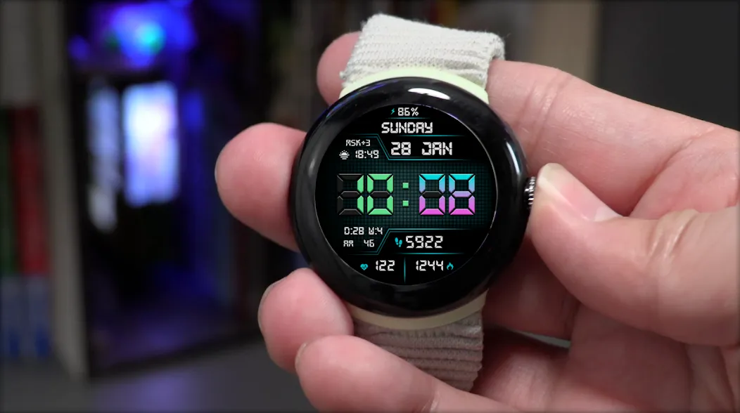 DIGI SARUMI URX74 Watch face screenshot 4
