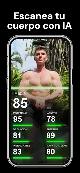 Symmetry: Rutinas Gimnasio IA screenshot 1