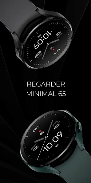 Regarder Minimal 65 Watch Face screenshot 1