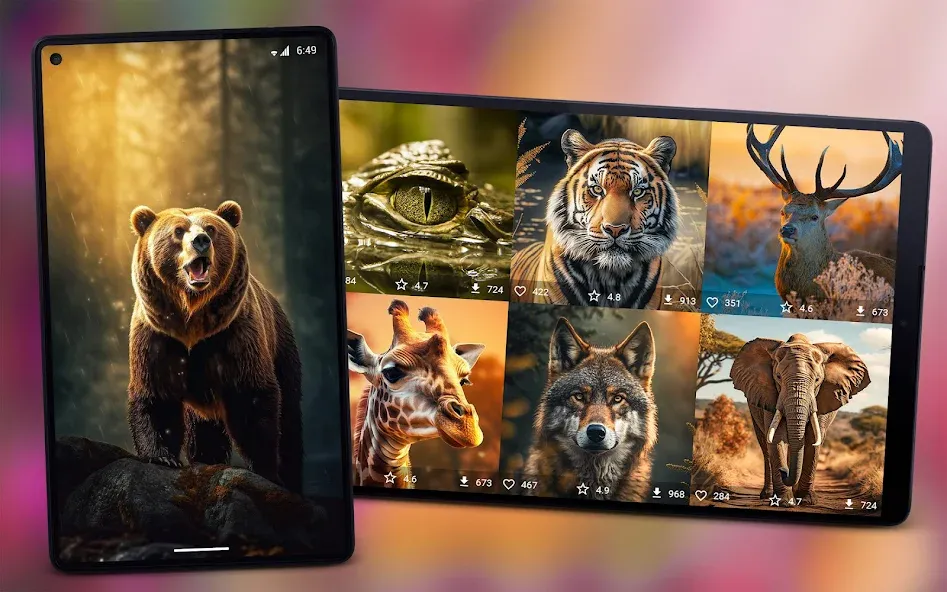Fondos de pantalla animales 4K screenshot 6