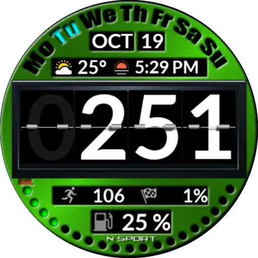 NTV520 - Digital watch face screenshot 29
