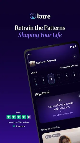 KURE: Rewire by Hypnosis screenshot 1