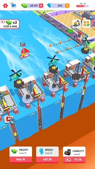 Oil Mining 3D - Petrol Factory screenshot 17