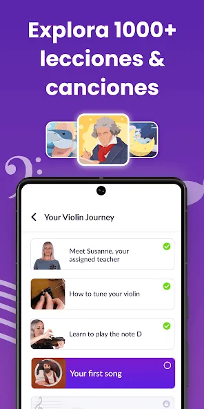 Aprende Violín - tonestro screenshot 5