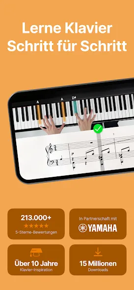 flowkey: Lerne Klavier spielen screenshot 1