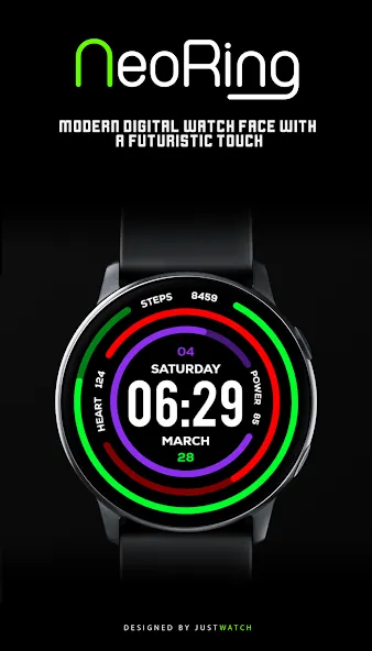 NeoRing Watchface screenshot 2