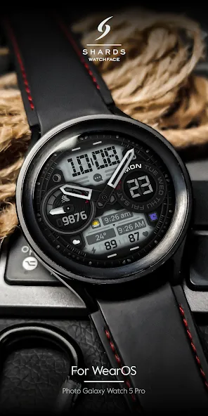 SH060 Watch Face, WearOS watch screenshot 3