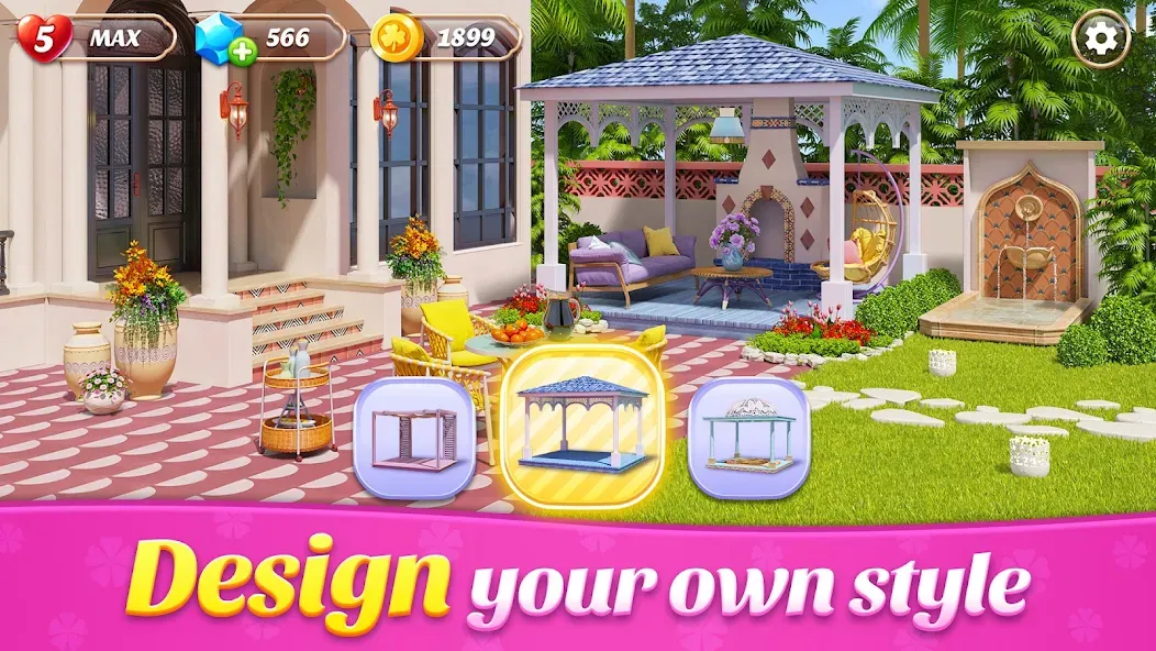 Space Decor : Villa screenshot 7