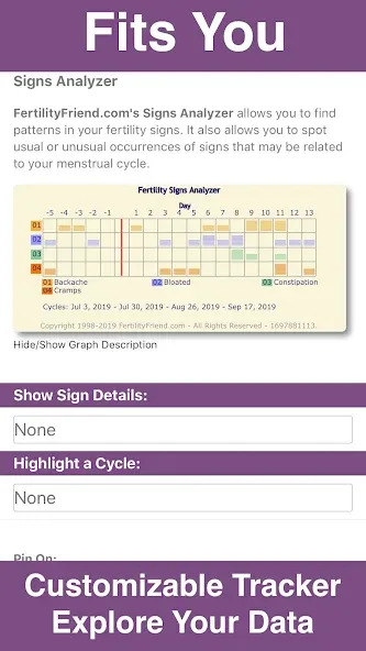 Fertility Friend Ovulation App screenshot 5