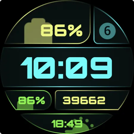 Simple Widget Watch Face v3 screenshot 5