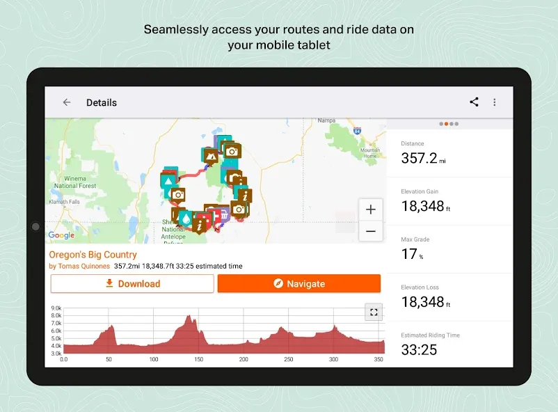 Ride with GPS: Bike Navigation screenshot 9