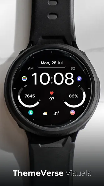 TVV Minimal 7 Watch Face screenshot 1