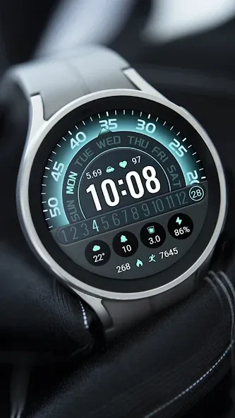Luminous Turntable ZKin Watch screenshot 2