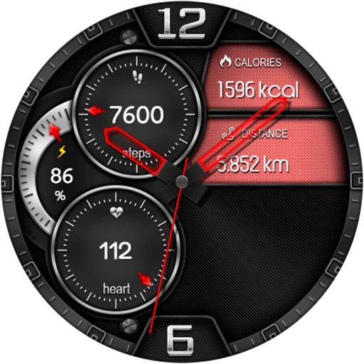 Hybrid Tamix Watch Face screenshot 12