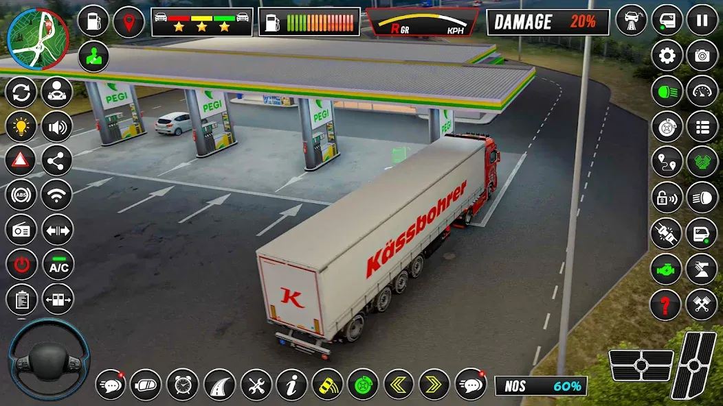Euro Truck Driving Cargo Truck screenshot 6