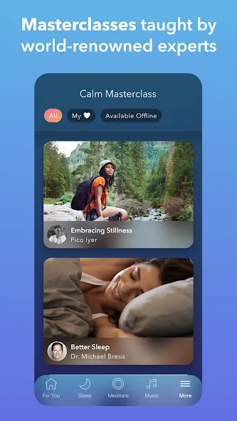 Calm - Sleep, Meditate, Relax screenshot 7