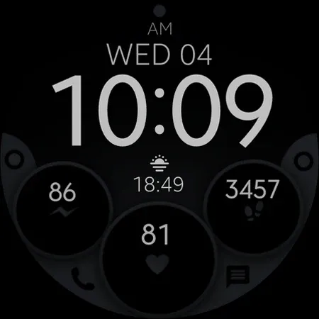 Sapphire Digital Watch Face screenshot 11