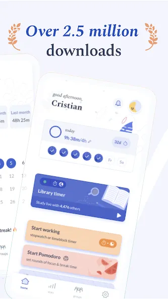 Flipd: Focus & Study Timer screenshot 2