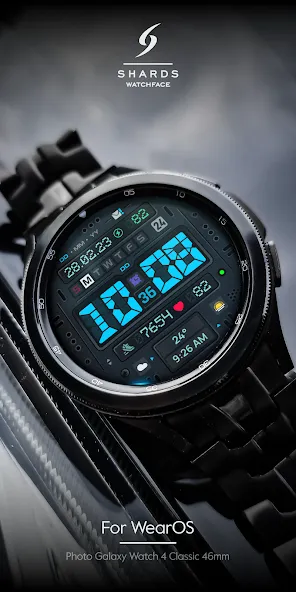 SH089 Watch Face, WearOS watch screenshot 4