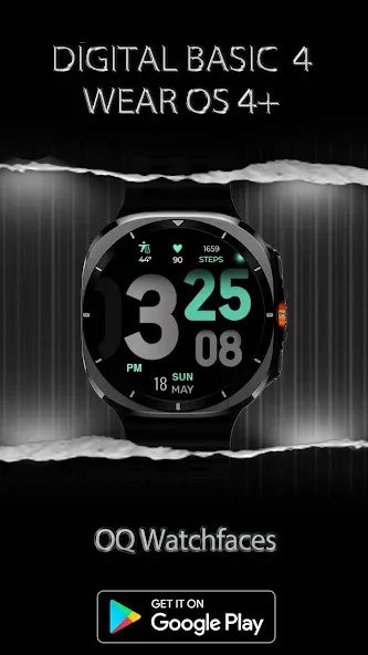 Digital Basic 4 Wear OS 5+ screenshot 27