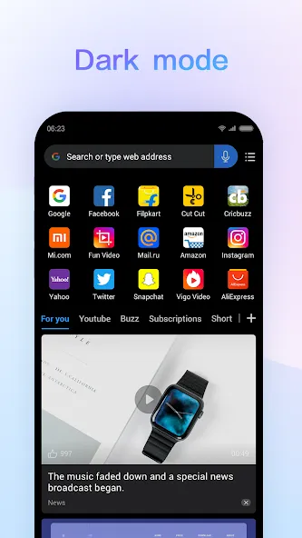 Mi Browser screenshot 7