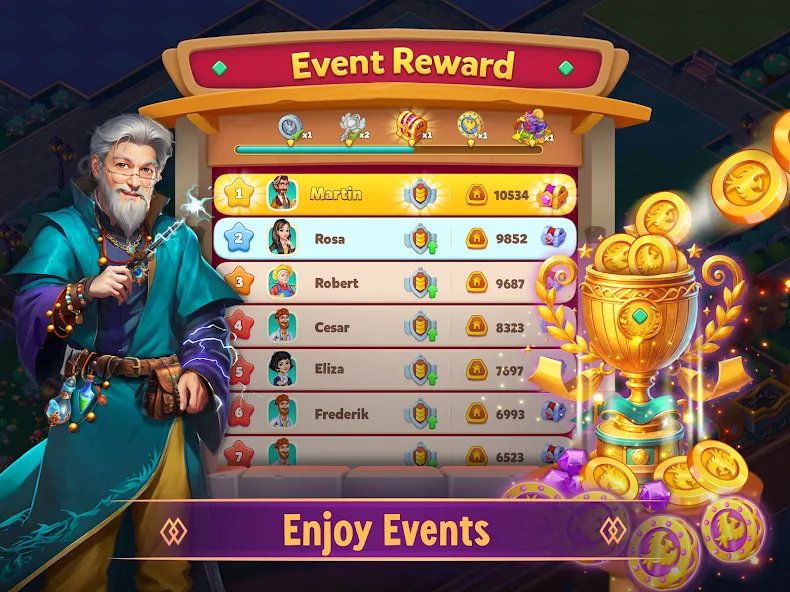 Wizard World: Magic Merge screenshot 22