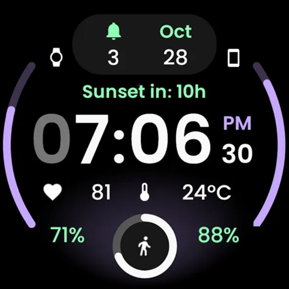 React 2: Watch face screenshot 12