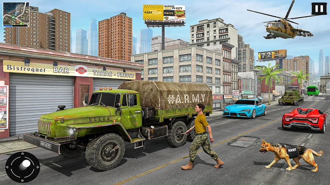 Army Vehicles Truck Simulator screenshot 3