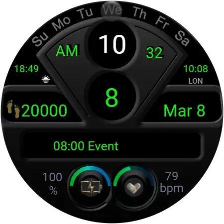 TSD49 Watch Face for Wear OS screenshot 22